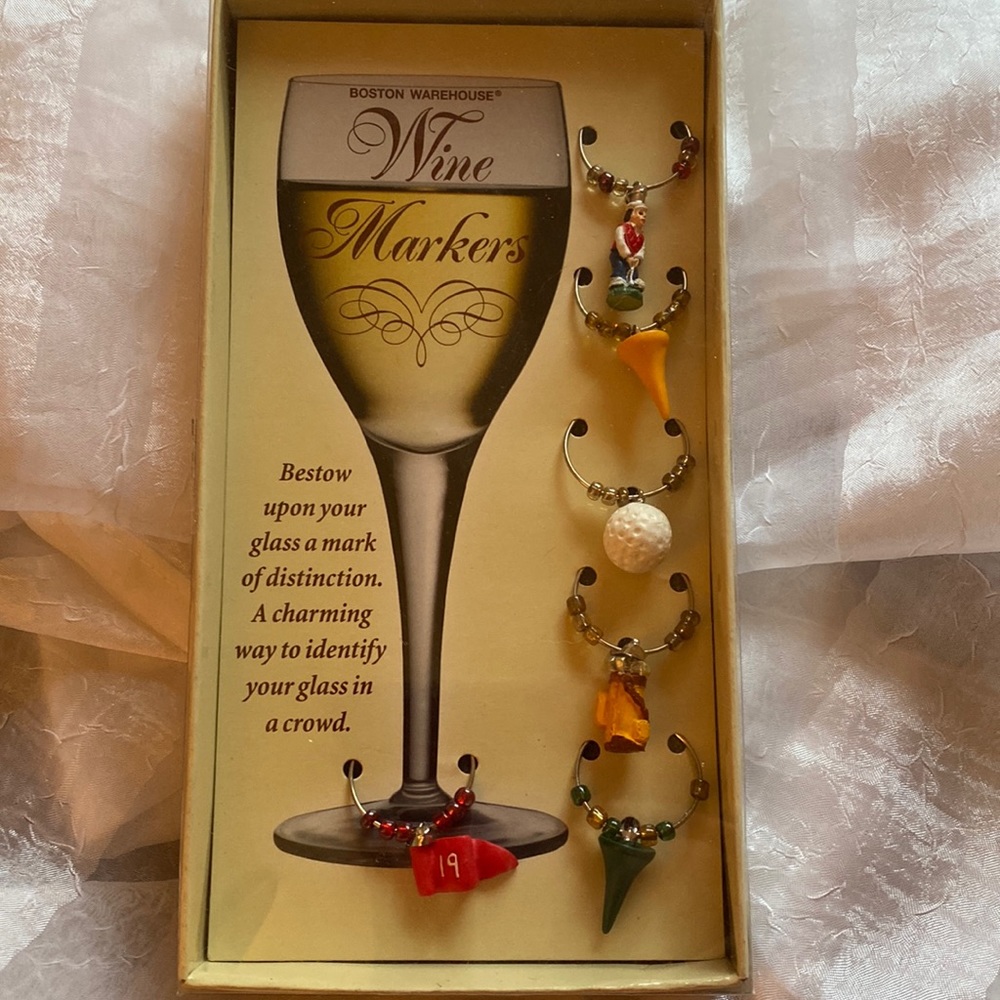 WINE GLASS MARKERS